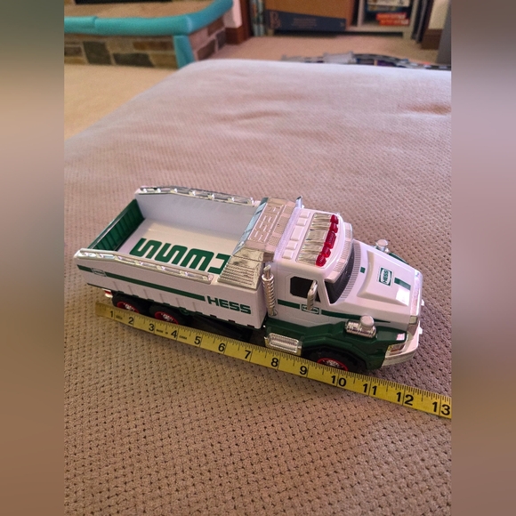 2017 Hess Dump Truck and Loader with Functioning Lights and Sound Preowned - Picture 13 of 16